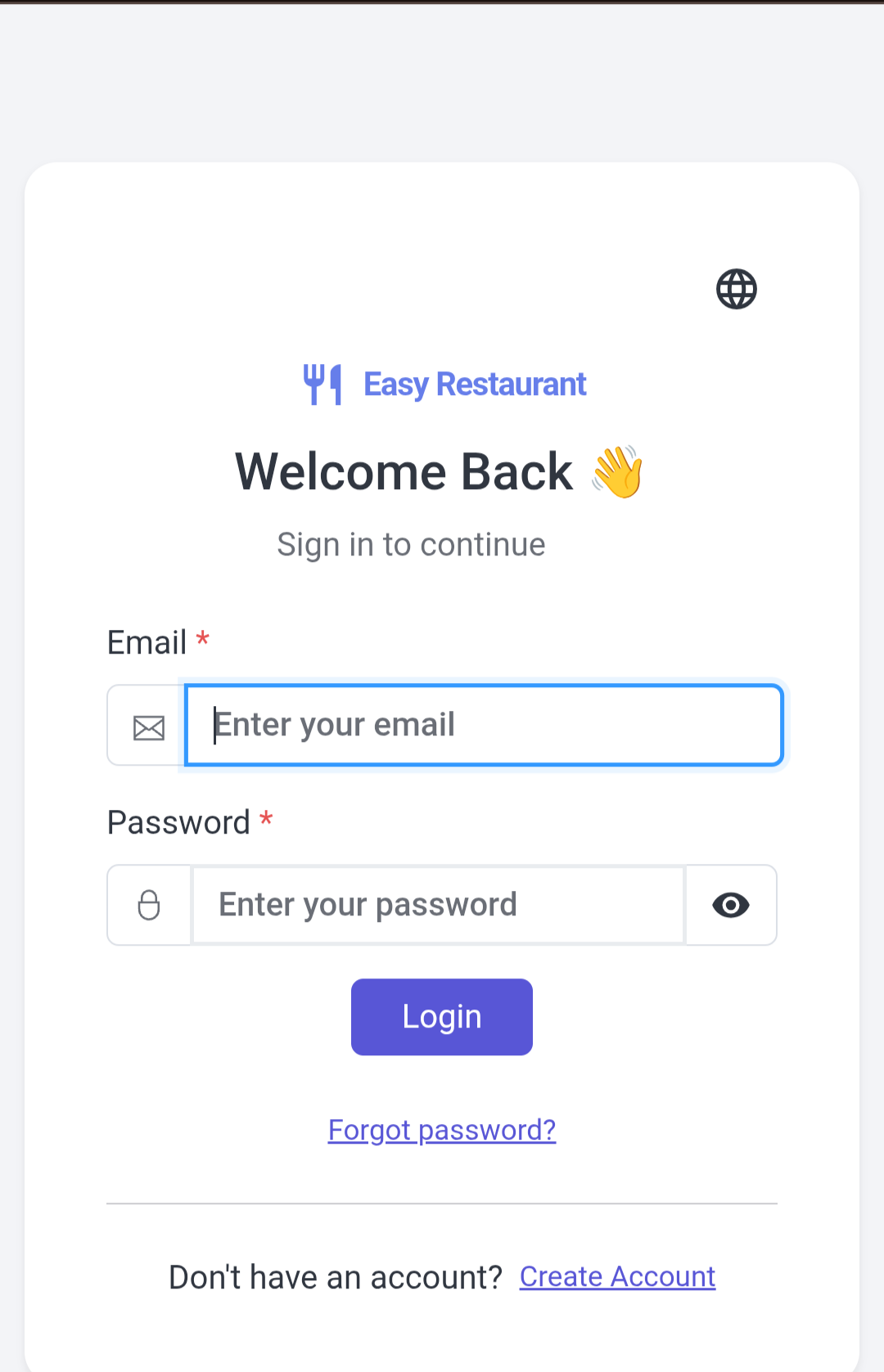 Login Page